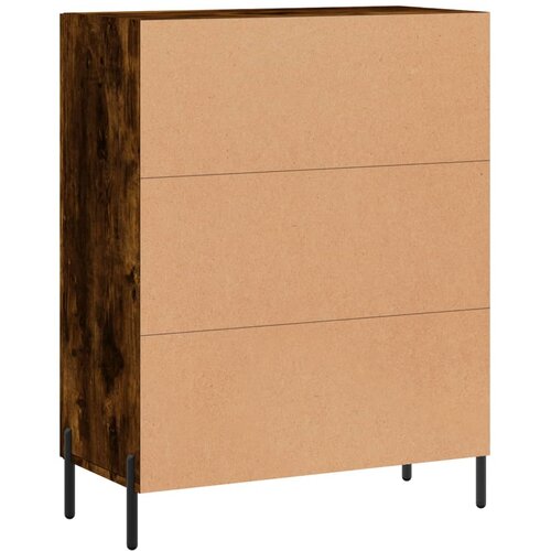  Komoda boja dimljenog hrasta 69,5x34x90 cm konstruirano drvo Slike