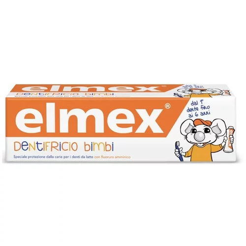 Elmex Junior, zobna pasta 0-6 let