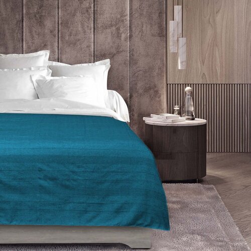 Douceur d int&amp;eacute;rieur Petrolej zeleni prekrivač 180x220 cm Lucile &amp;ndash; Slike