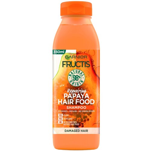 Garnier fructis papaya hair food šampon za kosu 350ml Slike