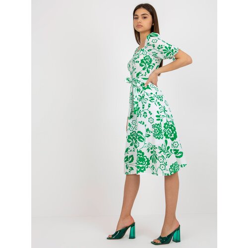 LAKERTA Dress-LK-SK-508944.45P-white-green Cene
