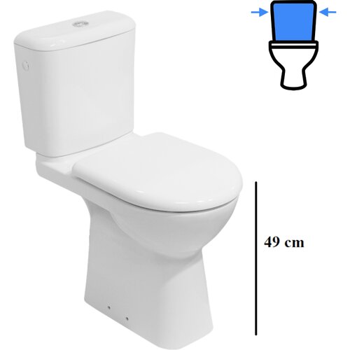 Jika SIKOSJOLSB23617 deep talna wc školjka monoblok Cene