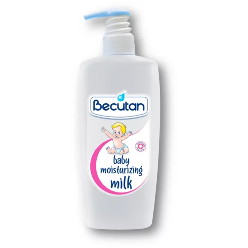  Becutan, otroško vlažilno mleko s pumpico