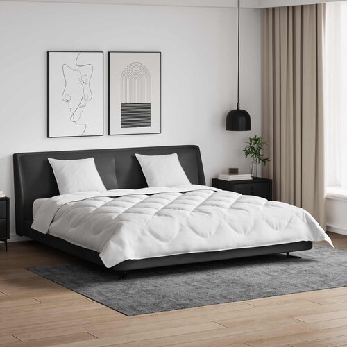  Duvet za sve sezone s jastukom 3 kom. Bijela Mikrovlakna Slike