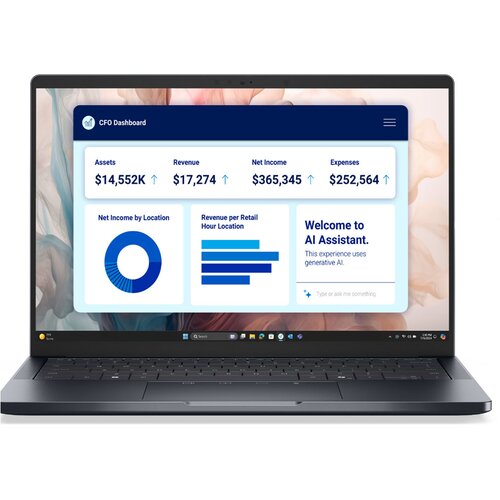 Dell Pro 14 Plus 14 inch FHD 300nits Core Ultra 5 236V 16GB 512GB SSD Backlit FP SC Win11Pro 3yr ProSupport Cene