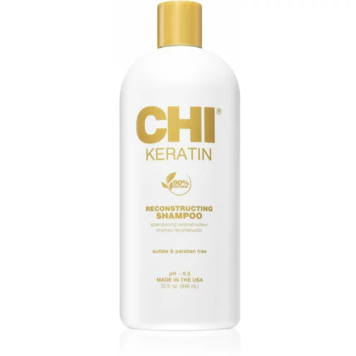 Farouk Systems CHI Keratin šampon za obnavljanje oštećene kose 946 ml za žene