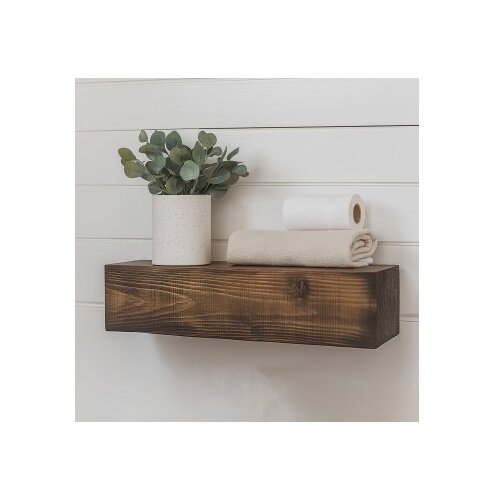 Hanah home Raf272 wooden decorative wooden wall shelf Cene