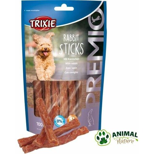 Trixie štapići od 90% zečetine sa visokim udelom proteina poslastice za pse Slike