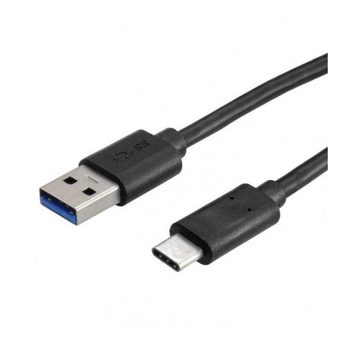 USB 3.0 kabel A-USB C 1m ( USB3.0A/USB-C-1/BK ) Slike
