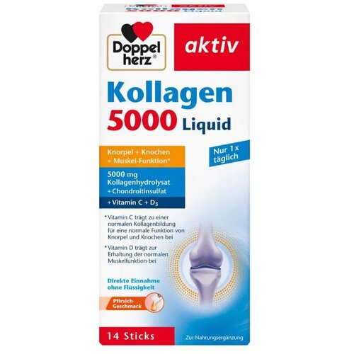 Doppelherz Kolagen 5000 Liquid, 14 kesica Slike