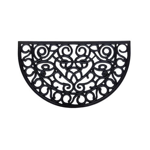 Master Otirač za noge Rubber Grill mat polukružni 45x75x1cm Slike
