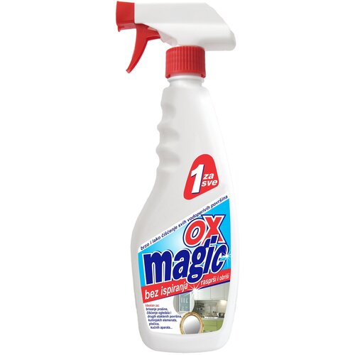 OX Sredstvo za či&amp;scaron;ćenje bez ispiranja sa raspr&amp;scaron;ivačem Magic 0.5 l Slike