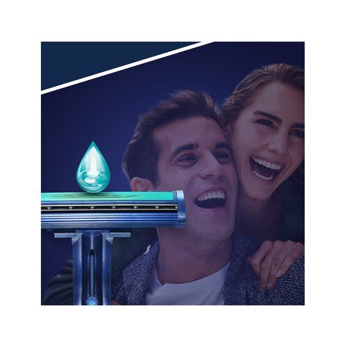 Gillette Blue II Plus brivniki za enkratno uporabo za mo&amp;scaron;ke 14 kos Slike