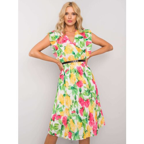 Italy Moda Dress-DHJ-SK-13198-1.75-white-pink Slike