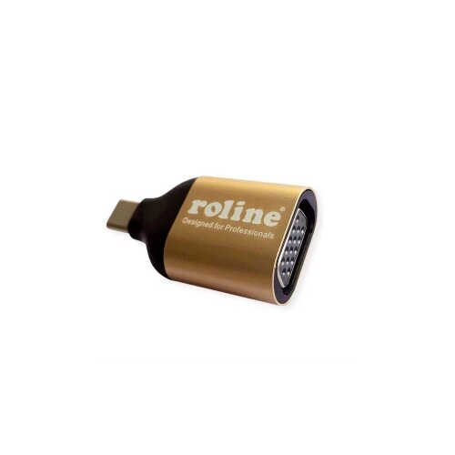 Roline 12.03.3233 USB-C&amp;reg; / VGA adapter črna\, zlata, (20429882) Slike