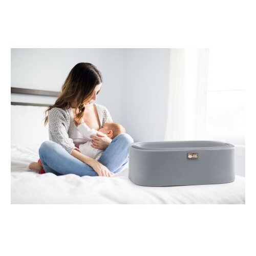 Kalune Design kolijevka za bebe Hier, 90x70x58 cm, siva Cene