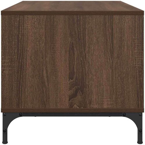 VidaXL Stolić za kavu Smeđi hrast 90 x 49 x 46 cm Konstruirano drvo Slike