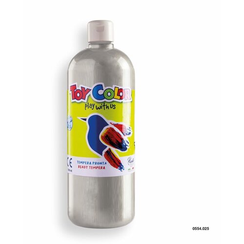 Toy Color srebrna tempera 1000 ml Slike