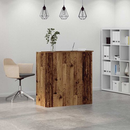  Recepcijski stol 100x50x103,5 cm od konstruiranog drva Slike