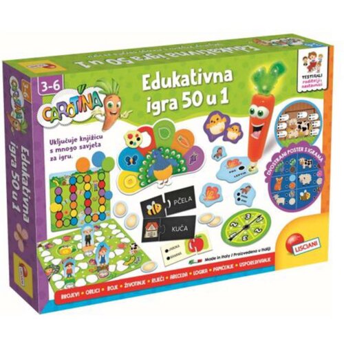 Lisciani edukativna igra 50u1 Cijene