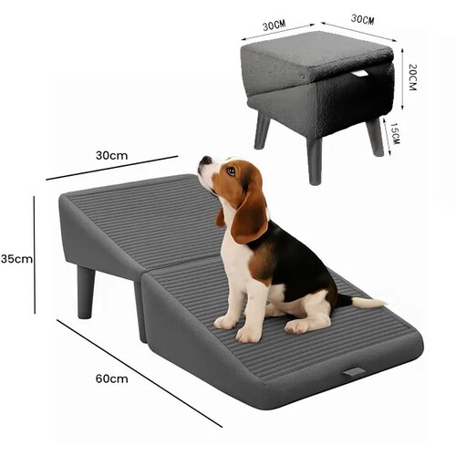 Smania PawStep&amp;trade; 2 u 1 tabure i rampa za pse Slike