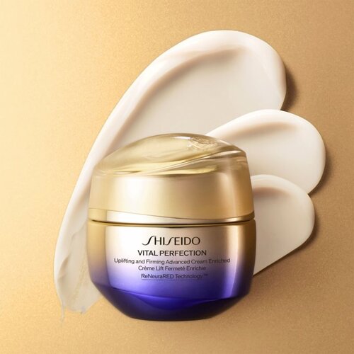 Shiseido Vital Perfection Uplifting &amp;amp; Firming Advanced Cream Enriched dnevna i noćna krema za intenzivno učvr&amp;scaron;ćivanje zamjensko punjenje 50 ml Slike