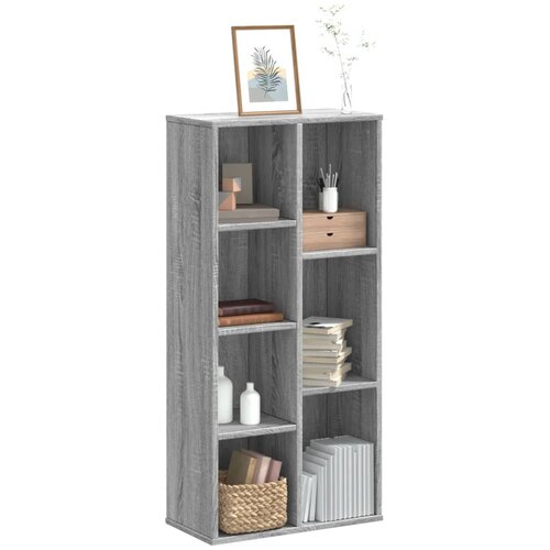 vidaXL Knjižna omara siva sonoma 50x25x105 cm inženirski les Cene