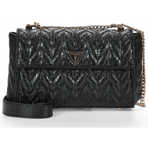 Guess Torbe za čez ramo STACEY CONVERTIBLE XBODY FLAP Črna Cene