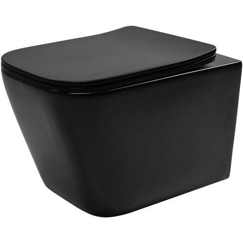 Rea julio wc viseči umivalnik black matt Slike