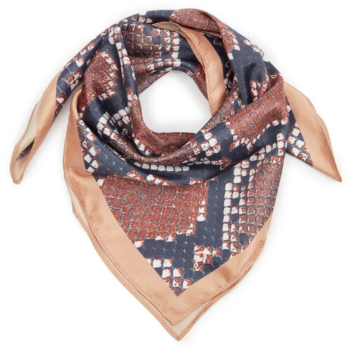 Orsay Brown women's patterned scarf - Women's Cene