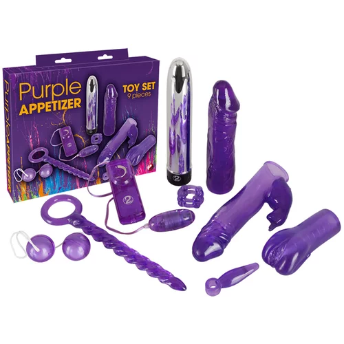 You2Toys 9 delni set Purple Appetizer