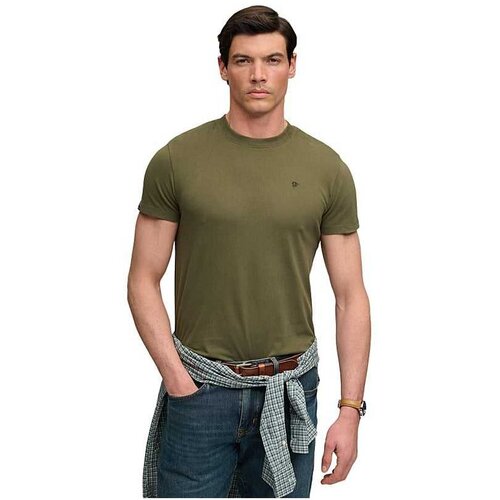 Superdry maslinasta mu&amp;scaron;ka majica Slike
