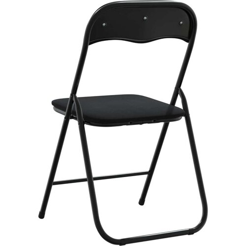  Sklopiva stolica 8 pcs Crna 48 x 44 x 78 cm Bar&amp;scaron;un - 8 Slike
