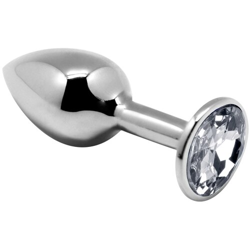 Alive mini metal butt plug anal pleasure white s Cene