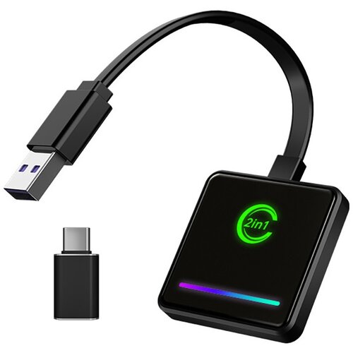 INF 2-v-1 Brezžični Adapter CarPlay in Android Auto: Brezhibna Povezljivost, (5000093787) Cene