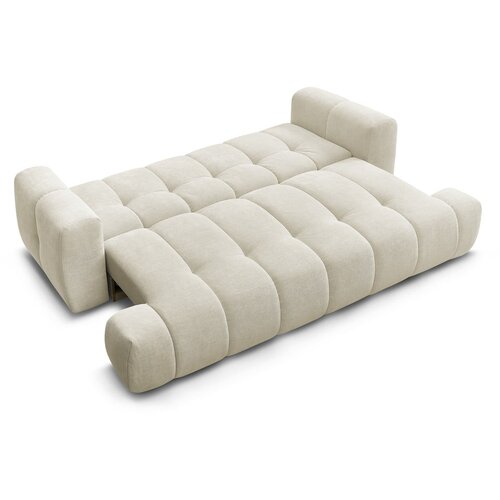 Bobochic Paris Bež sklopiva/s prostorom za odlaganje sofa 251 cm Fuji &amp;ndash; Slike
