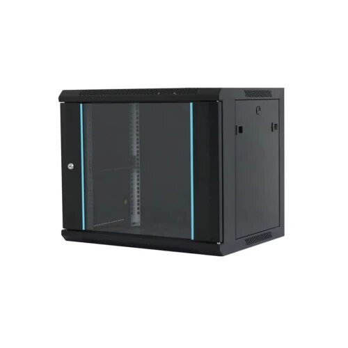 MAXPRO LINE rack orman nazidni, 9U, 600x450, staklena vrata Cene