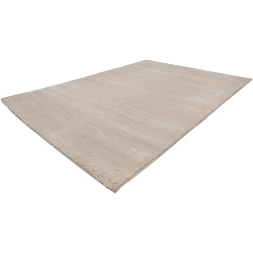 Novel preproga z visokim florom 120/170 cm krem barve Slike