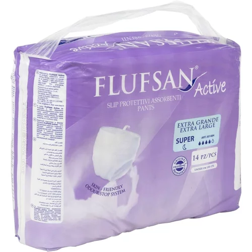 vidaXL Flufsan Hlače za inkontinenco za odrasle 14 kosov velikost XL
