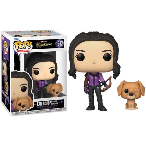 Funko POP&amp;amp;BUDDY: HAWKEYE - KATE BISHOP W/LUCKY THE PIZZA DOG Slike