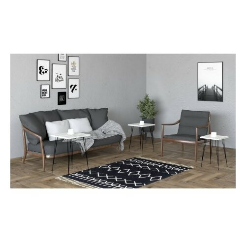 HANAH HOME set stolova mali black cyrstal Slike