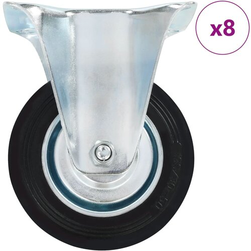 vidaXL Fiksni kotačići 8 kom 100 mm Cijene