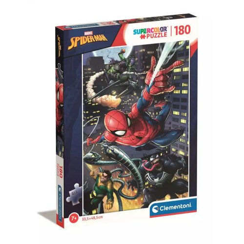 Clementoni Puzzle Sjajna Spider-Man Supercolor 180kom - Cene