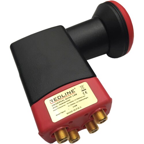 Redline LNB Quad, 0,2dB &amp;scaron;um, vodoodporen - WL-4 Slike