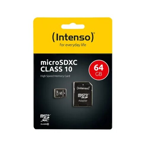 Intenso Micro SD 64GB CL10 PRO Cijene