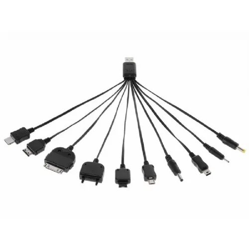 Cabletech USB polnilec univerzalni 10 tipov tel. Cene
