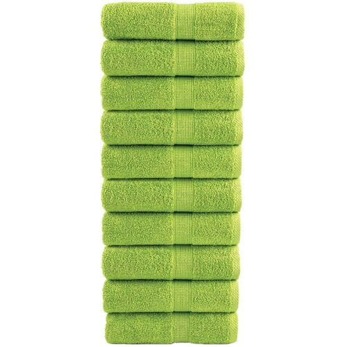 vidaXL Premium brisače za goste SOLUND 10 kosov jabolčno zelene 30x50 cm 600 g/m&sup2;, (5000307701) Cene