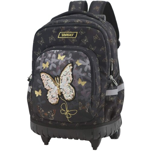 Target šolska torba na kolesih trolley gold butterfly 28111 Cene