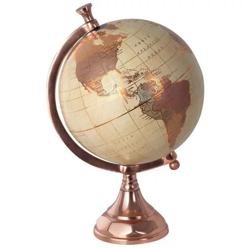 Signes Grimalt Kipci in figurice Globe World Map Gold Kostanjeva