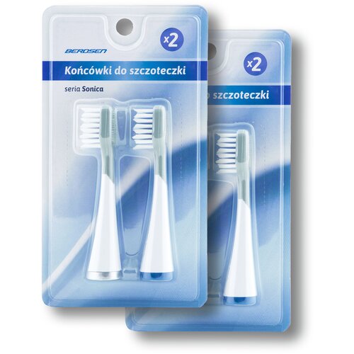 Janshop Berdsen glave sonične zobne ščetke 4 kos, (21398084) Cene